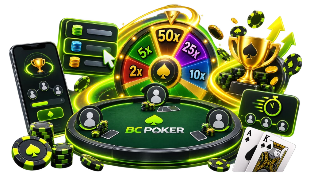 BC Poker Lotto Spin and Go multiplier draw